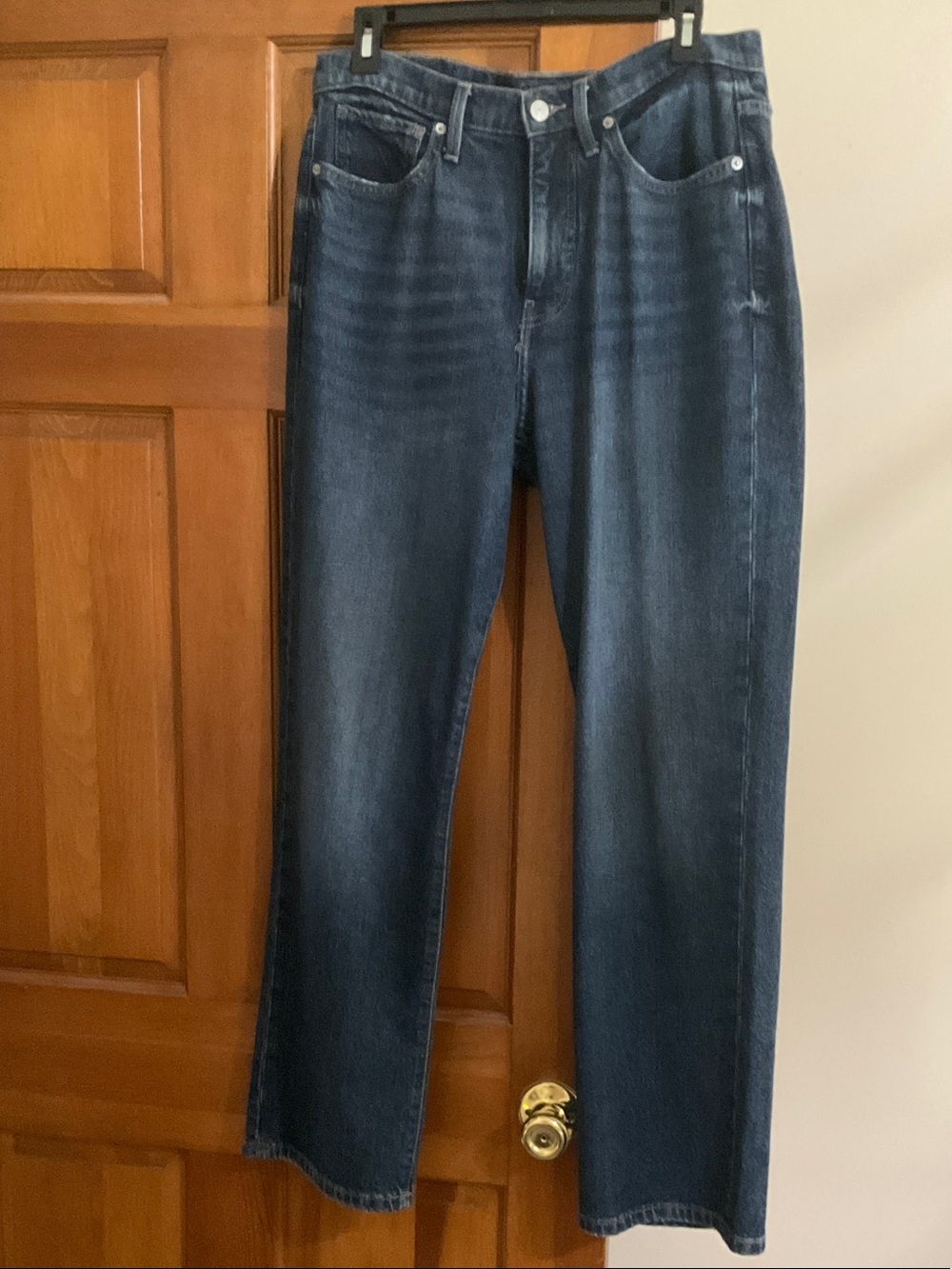 Lucky Brand Women's Straight-Leg Jeans in Dark Blue Wash